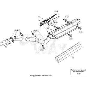 COLLETTORE SCARICO RR 4T -390 EU
