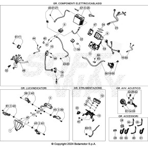 IMPIANTO SERVIZI ANTERIORE XTRAINER 2T