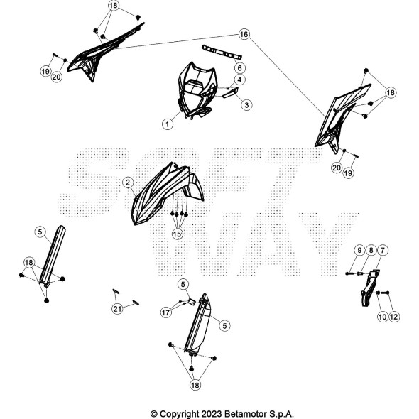 MASCHERINA RED XTRAINER 2T
