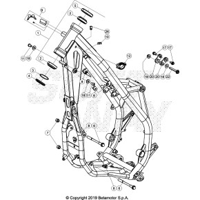 TELAIO RED XTRAINER 2T