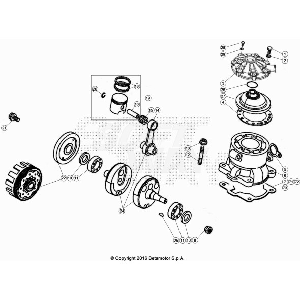 CILINDRO D79 - A EVO 2T