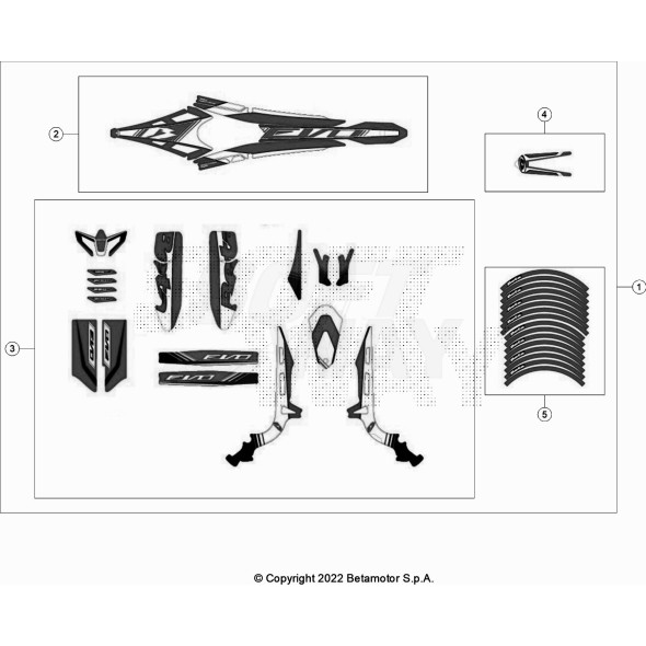 DECALCO SERIE COMPLETA EVO