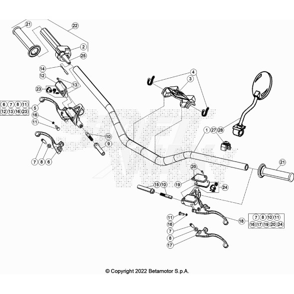 COMANDO GAS CON MANOPOLE GREY EVO 2T