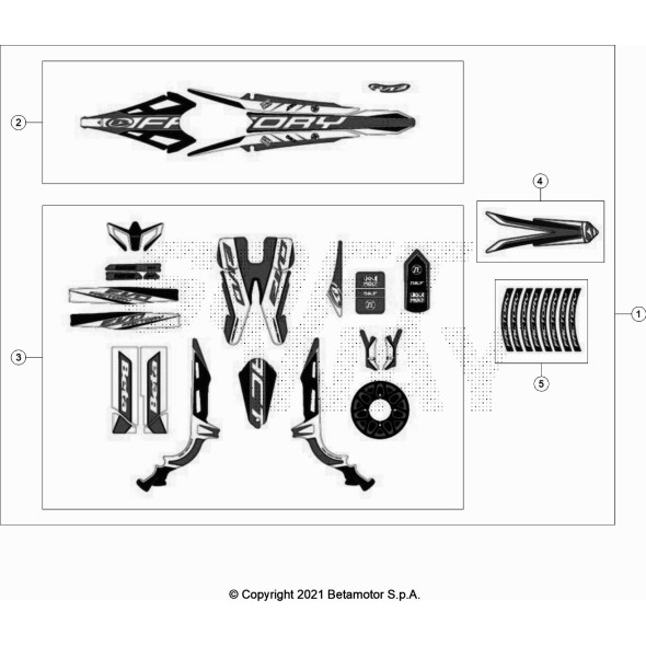 DECALCO COMPLETAMENTO EVO FACTORY