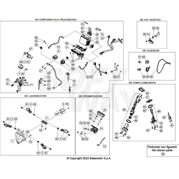 IMPIANTO ELETTRICO PRINCIPALECOMPLETO