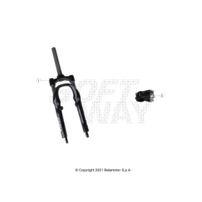 ATTACCO MANUBRIO COMPLETO