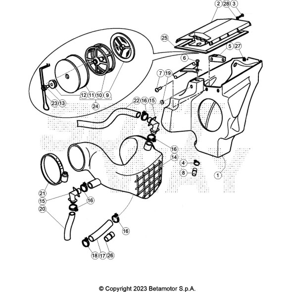 SCATOLA FILTRO ALP 4T