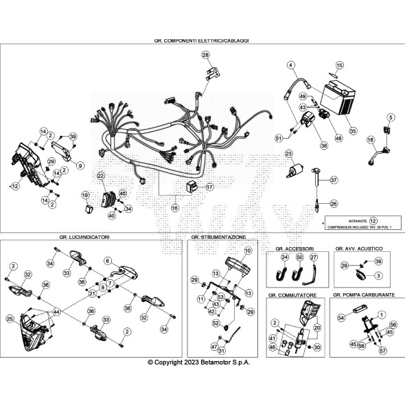 SUPPORTO CRUSCOTTO BLACK RR 4T LC