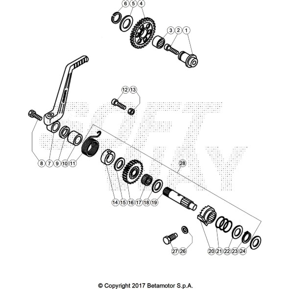 LEVA MESSA IN MOTO EVO 2T