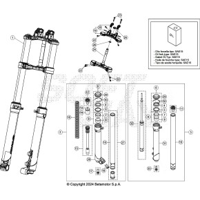 GAMBA FORCELLA SINISTRA EVO -300