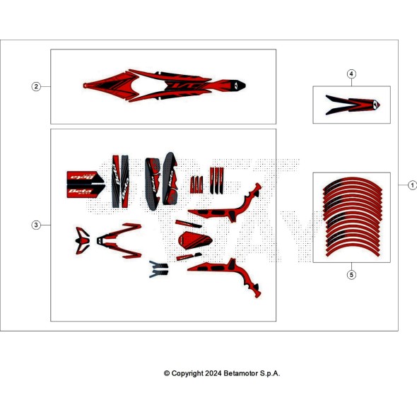 DECALCO SERIE COMPLETA EVO