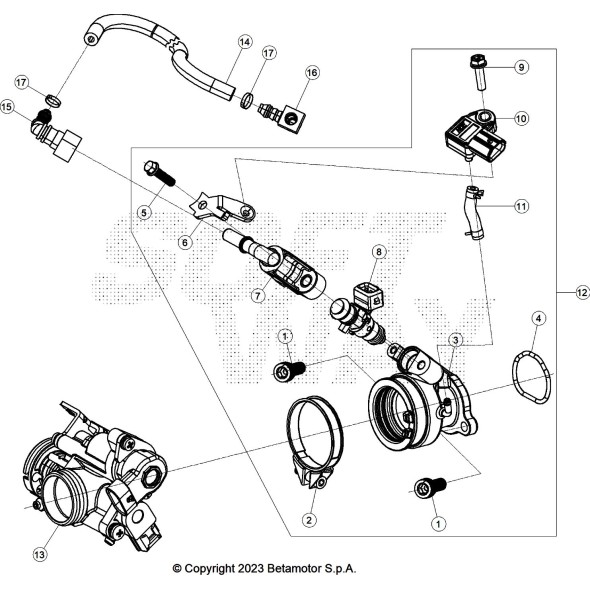 INIETTORE 051.13.012.00.00