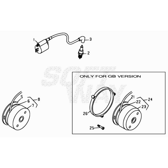 RACCORDO CANDELA CR-65/2001