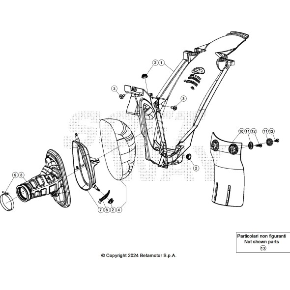 SCATOLA FILTRO BLACK RR