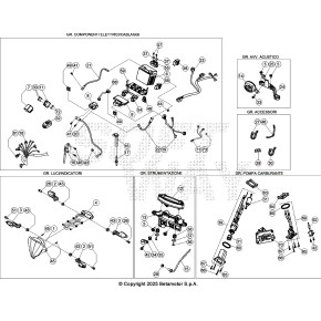 IMPIANTO ELETTRICO PRINCIPALE RR 4T RACI