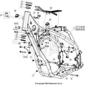 ATTACCO MOTORE RR 4T