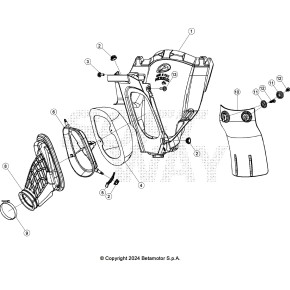 SCATOLA FILTRO RED RX 4T