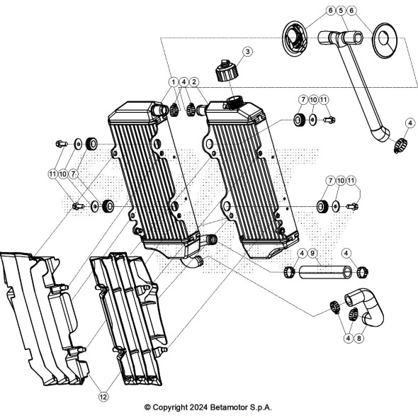 TUBO TERMOSTATO RX 2T