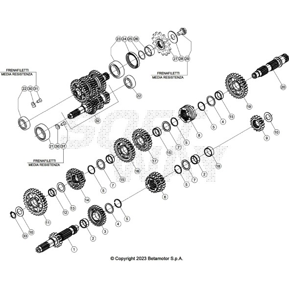 ALBERO PRIMARIO CAMBIO