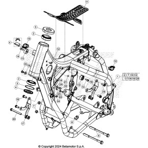 ATTACCO MOTORE RR 2T