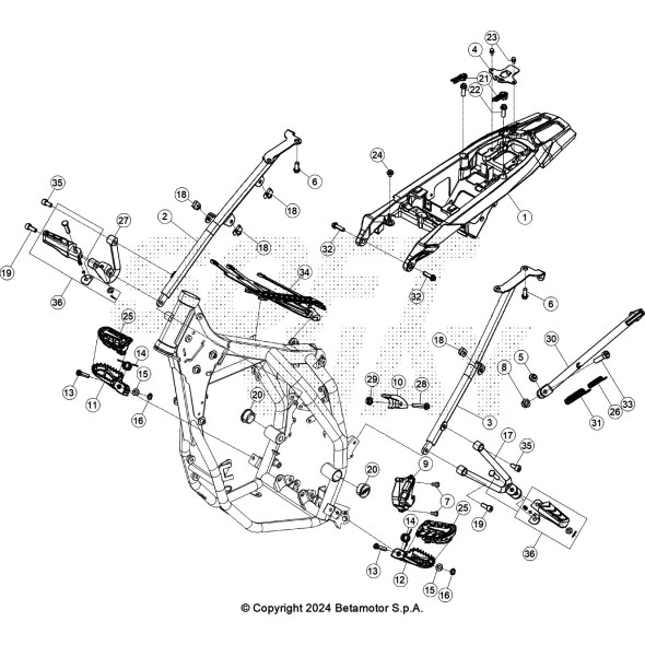 CAVALLETTO - MOTARD RR 4T T