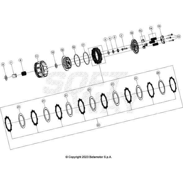 ANELLO DI TENUTA ,5X107X2,2X1