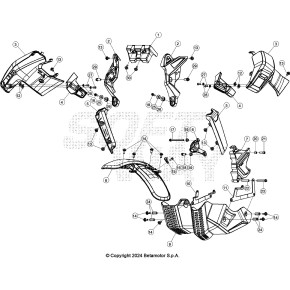 PARAFANGO ANTERIORE BLACK