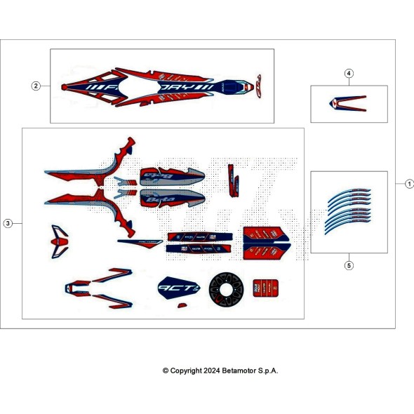 DECALCO CERCHI EVO FACTORY