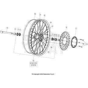 RUOTA ANTERIORE ALP 4.0 4T