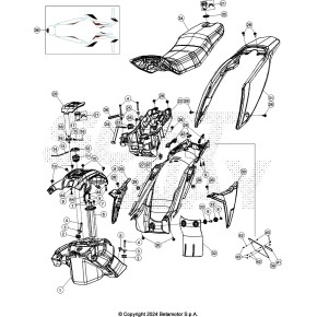 DECALCO SERIE COMPLETA WHITE ALP 4.0 4T