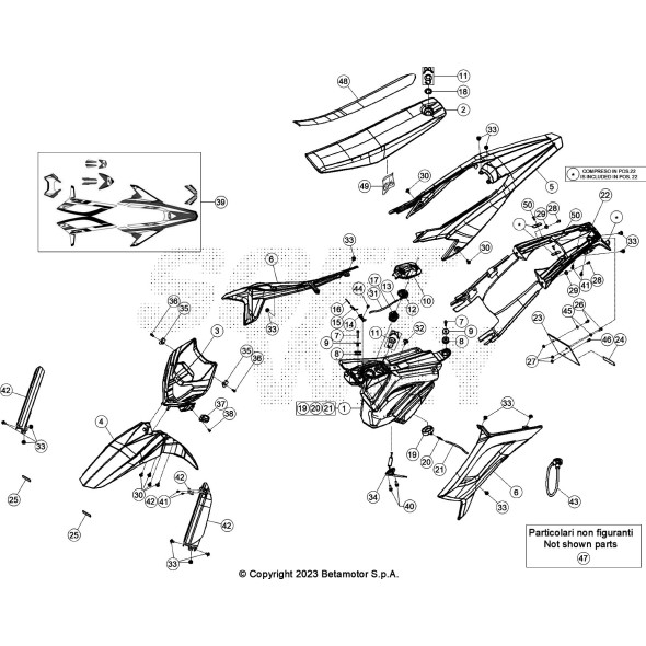 PARAFANGO ANTERIORE RED RR