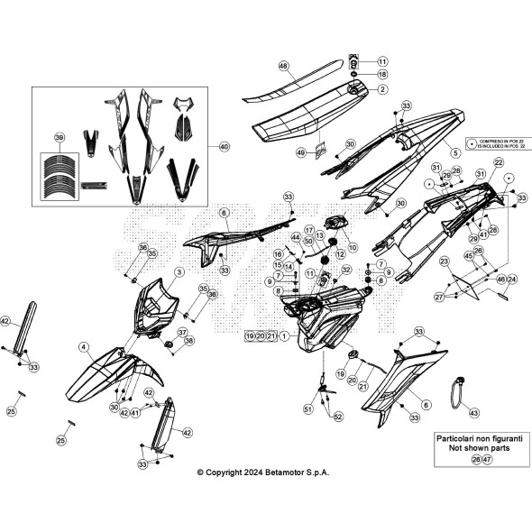 DECALCO CERCHI - MOTARD RR 4T R LC 2