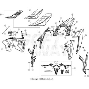 COPERCHIO SCATOLA FILTRO RED RX 4T