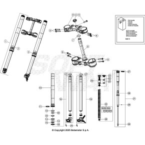 FORCELLA COMPLETA RR 4T RACING