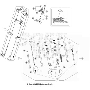 FORCELLA COMPLETA EVO 2T SENIOR