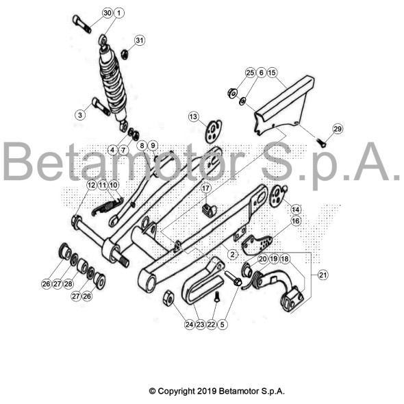 FORCELLONE RED EVO 2T JUNIOR