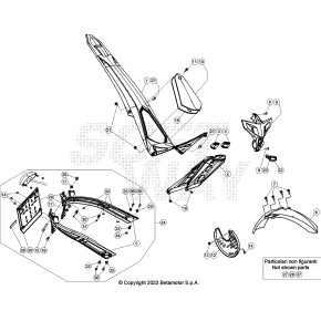PARAFANGO POSTERIORE GREY EVO 2T SS