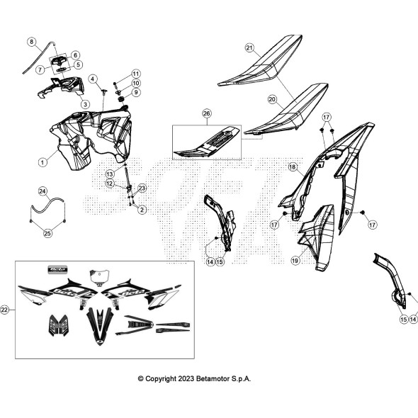 DECALCO SERIE COMPLETA RX 2T US