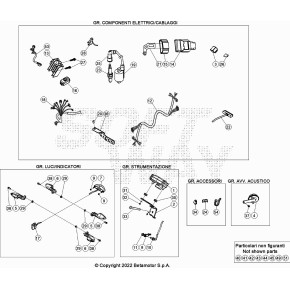 IMPIANTO ELETTRICO PRINCIPALE EVO 4T