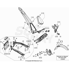 PARAFANGO POSTERIORE WHITE EVO FACTORY M