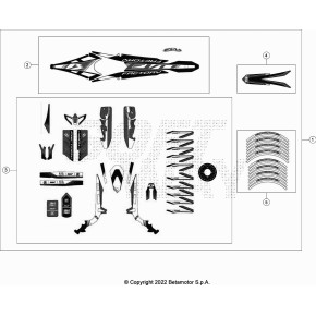 DECALCO SERIE COMPLETA EVO FACTORY