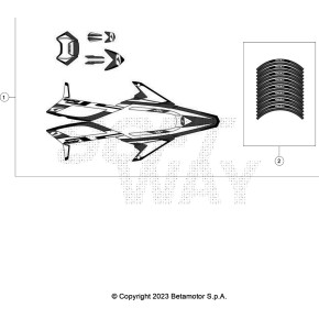 DECALCO CERCHI - MOTARD RR 2T SPORT 2