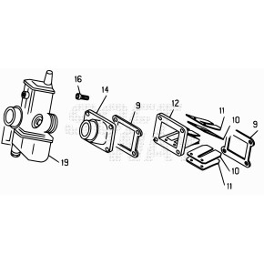 CARB. KEIHIN PWK -EVO 2T /290CC