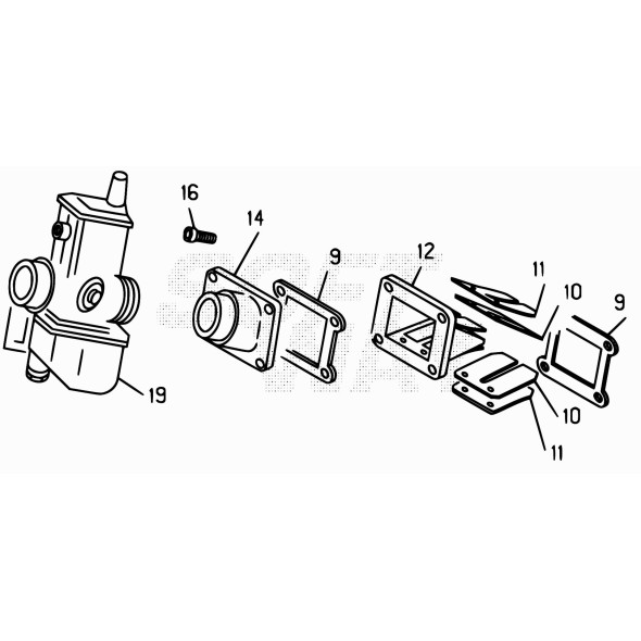 CARB. KEIHIN PWK -EVO 2T /290CC
