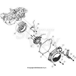 COPERCHIO VOLANO BLACK