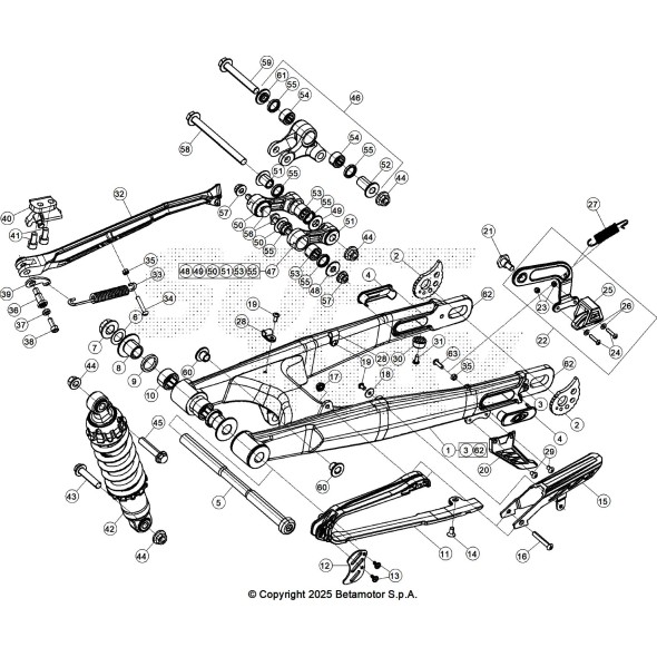 VITE M6X40 .9 ISO7380/2 TX
