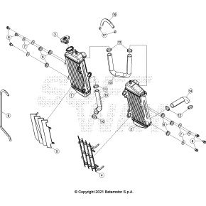 GRIGLIA RADIATORE RED RR 2T