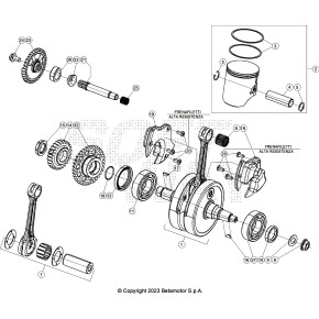 PISTONE MOTORE D67,4 - B