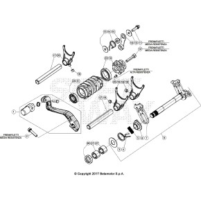 FORCHETTA COMANDO CAMBIO