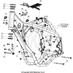 ATTACCO MOTORE RX 4T